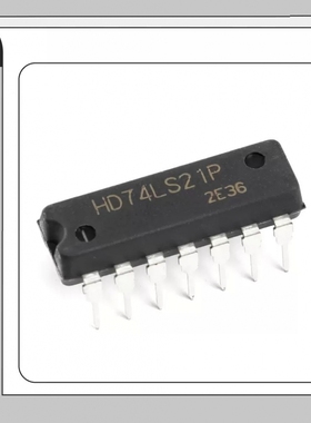 HD74LS21P 4输入端双与门 DIP-14 逻辑原装正品 直插 芯片
