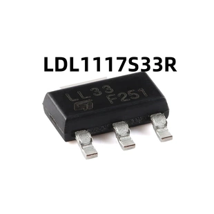 LDL1117S33R SOT-223 原装正品 1.2A高PSRR低压降线性稳压器芯片