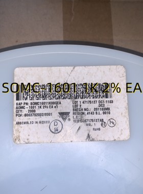 SOMC-1601 1K 2% EA 11+ SOP16 原装现货