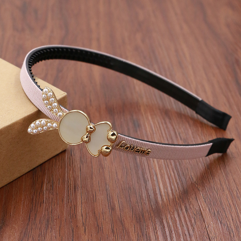 儿童韩版女孩小兔发箍防滑精致