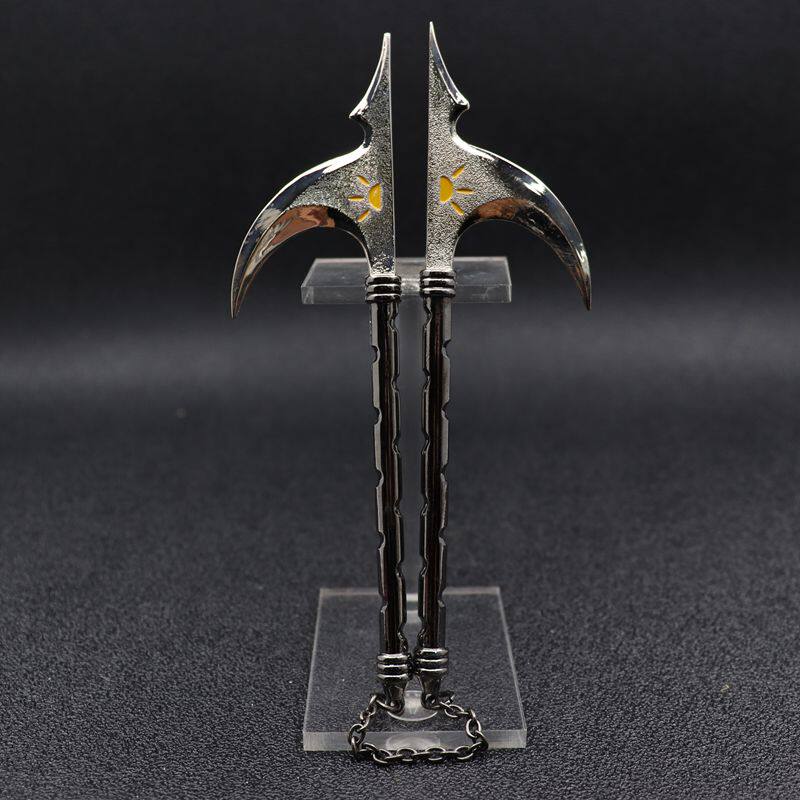 现货许景琛金属武器精品收藏合金兵器摆件古龙豪侠传5.8寸离别钩