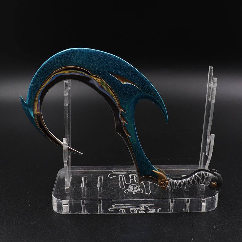 天下风云马荣成香港漫画精品周边兵器七种武器6寸离别钩(蓝色版