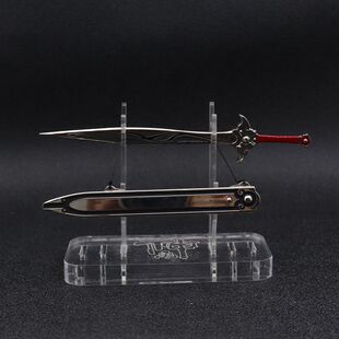 现货天下风云英雄无泪香港漫画精品周边收藏兵器摆件5.5寸天涯剑A