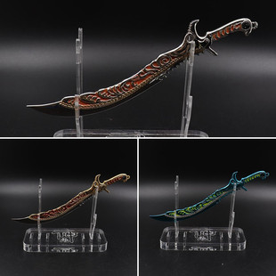 现货金属武器精品收藏合金兵器摆件天子传奇如来神掌6寸天涯宝刀