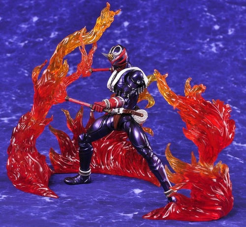 SHF真骨雕假面骑士响鬼武器配件