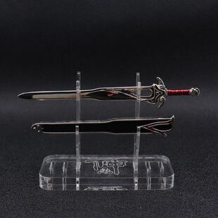 现货天下风云英雄无泪香港漫画精品周边收藏兵器摆件5.5寸泪痕剑B