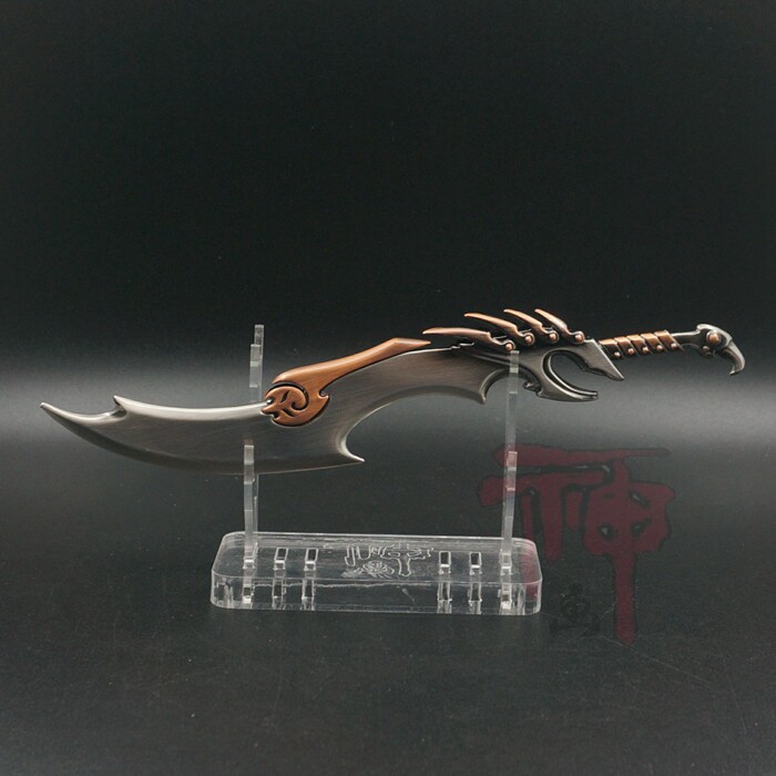 现货天下风云马荣成香港漫画精品周边兵器8.5寸大邪王(七武器版