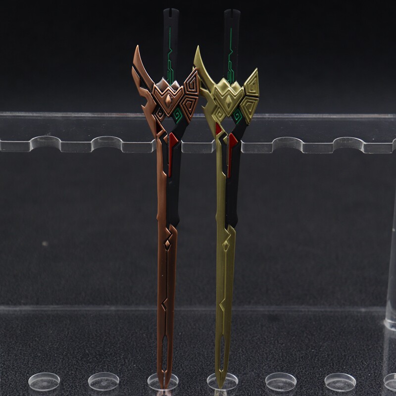 现货香港金属武器周边收藏合金兵器摆件天下风云5.5寸绝世魔剑