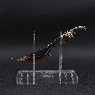 现货天下风云英雄无泪香港漫画精品周边收藏兵器摆件5.5寸狮王刀