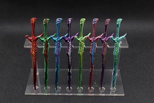 现货香港漫画精品周边收藏兵器摆件神兵玄奇5.5寸八色天晶 特别版