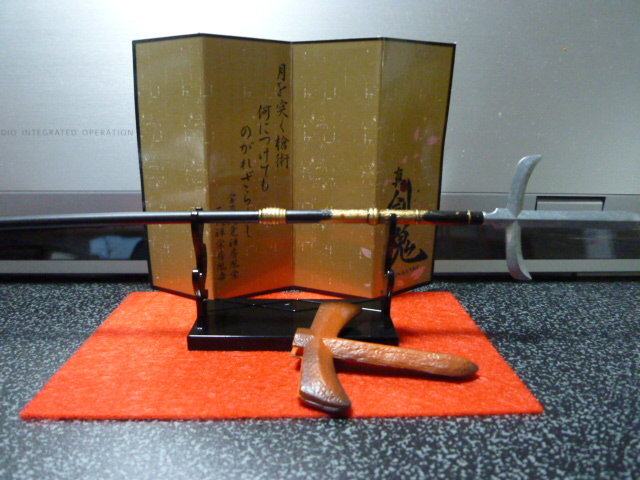 真剑鬼一 1/6刀剑 宝蔵院二代目院主 十文字镰 KK112R 隐藏版盒蛋