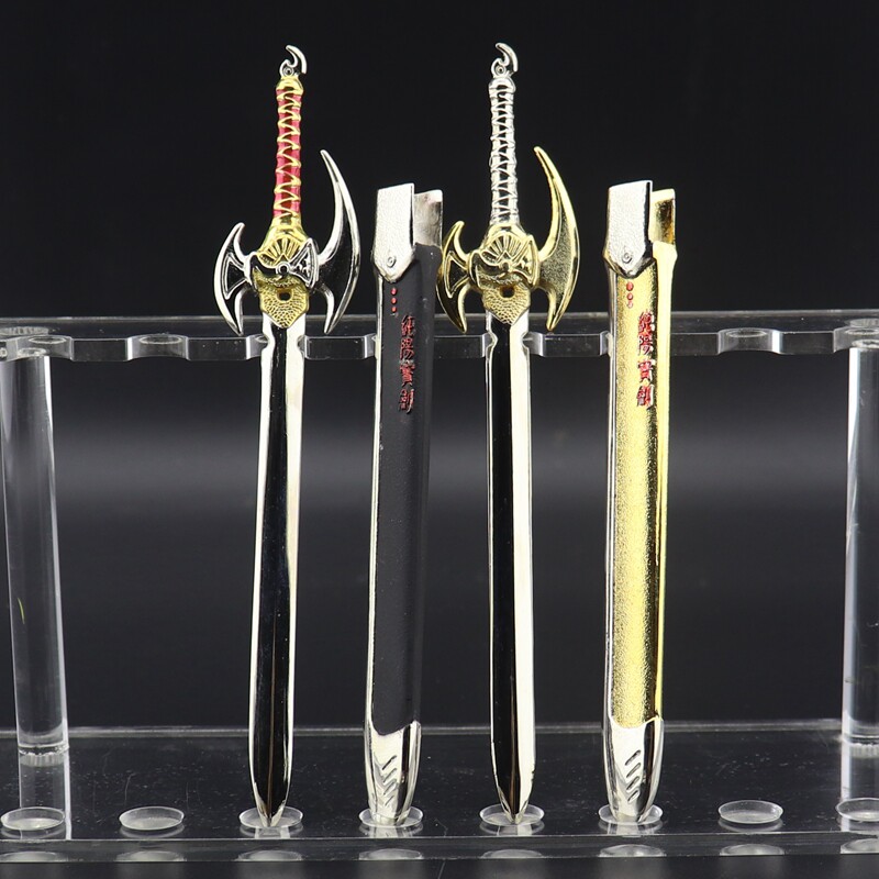 现货金属武器精品合金兵器摆件天子传奇肆大唐威龙 5.5寸纯阳宝剑