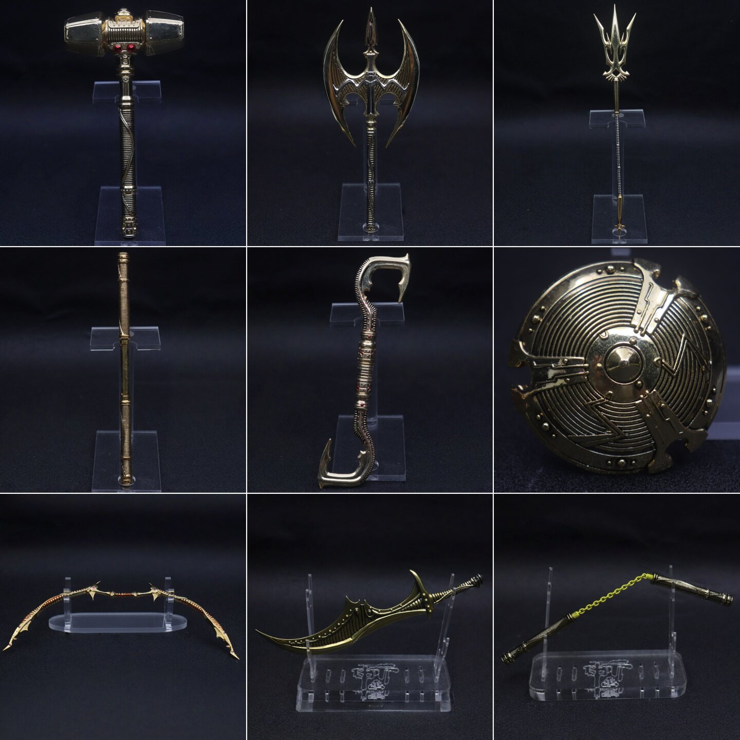 现货港漫武器精品周边收藏兵器模型摆件大圣王七变凶暴玄甲斧啸