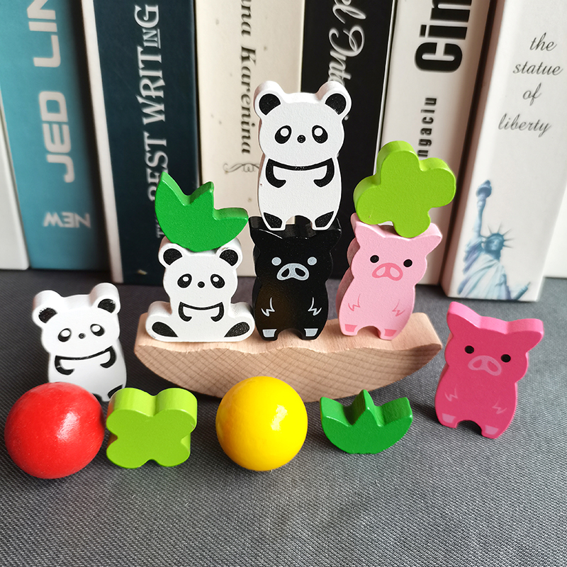 孩子手眼平衡感训练玩具积木