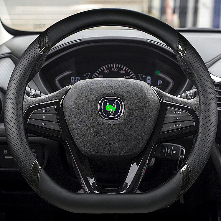 适用长安CS35plus逸动DT EV汽车方向盘套悦翔185cs75PLUS把套