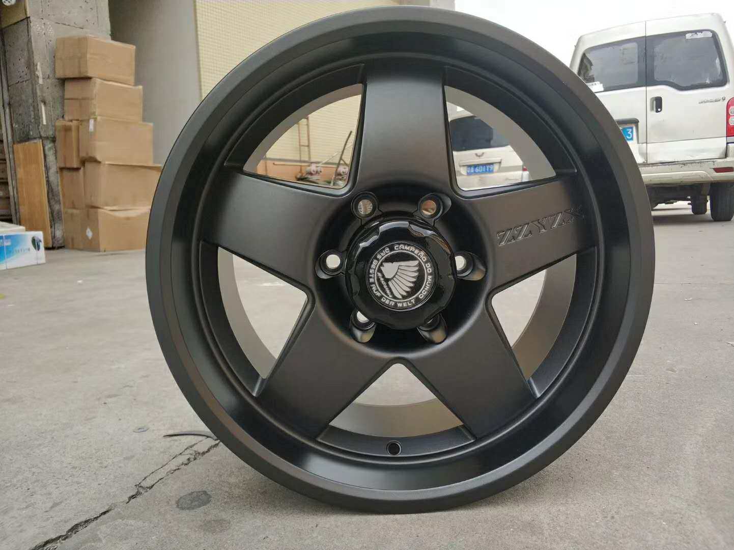 16/17寸6X139.7普拉多2700 霸道400 吉普4500改装轮毂红番头轮毂
