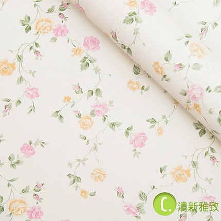 雅易加厚墙贴PVC壁纸自粘墙纸 防水卧室客厅寝室家具翻新贴纸包邮