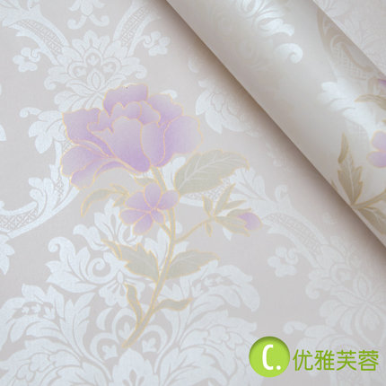 雅易加厚墙贴PVC壁纸自粘墙纸 防水卧室客厅寝室家具翻新贴纸包邮