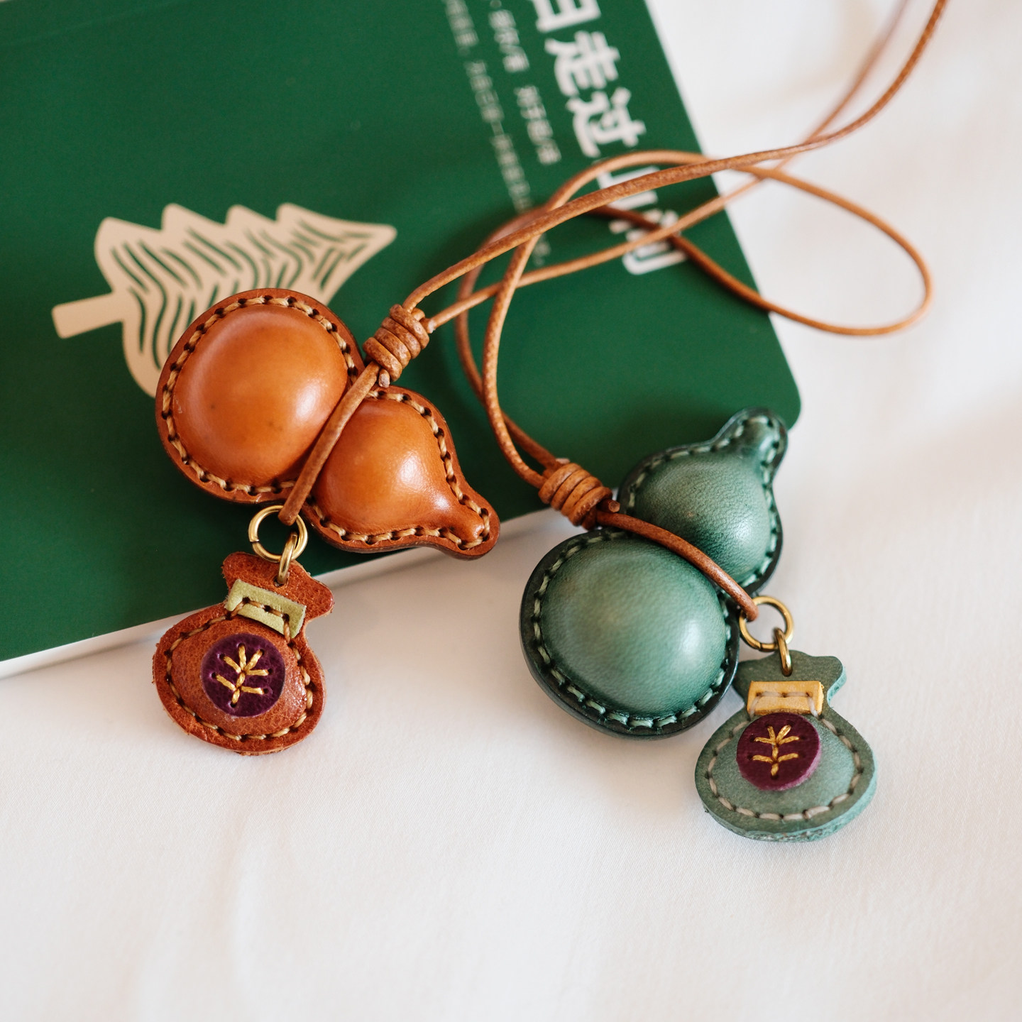 葱木 福禄葫芦 葫芦挂件 皮质包挂小众皮质挂件2026新款 葫芦包挂