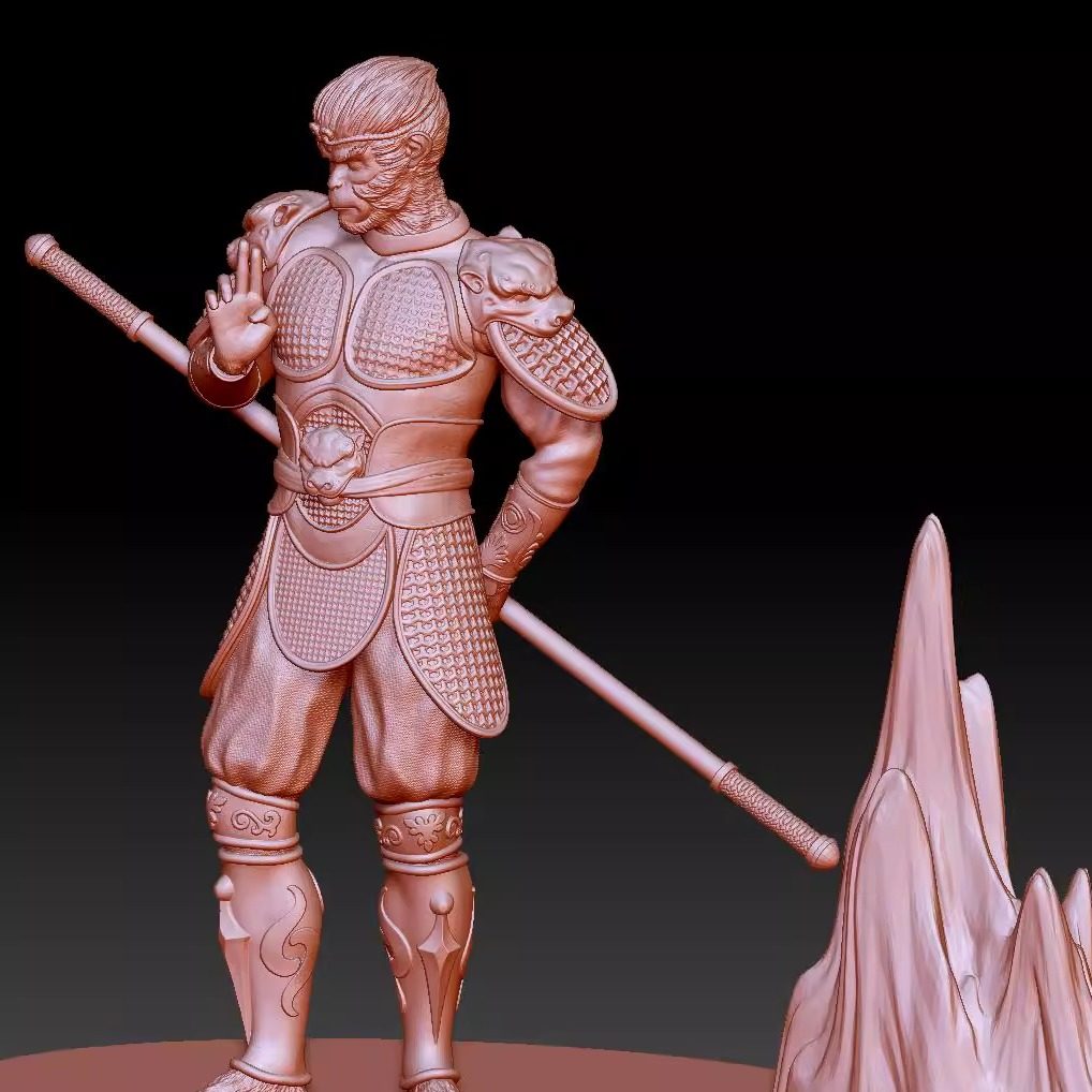 斗战胜佛 三维图 圆雕图 模型 3D STL 精雕 木雕25053154,商务/设计服务,2D/3D绘图,淘宝优惠券,粉丝福利购,淘宝优惠卷