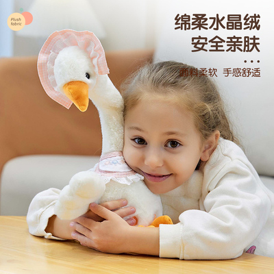 会学说话的鹅毛绒玩具