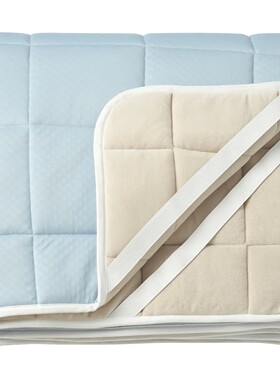 国内宜家IKEA代购西沙罗冯床垫保护垫米黄/蓝色90/150/180x200cm