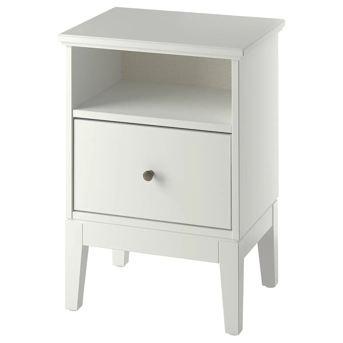 IKEA宜家宜达奈 床头桌47x40 厘米家用床头边桌方桌简约北欧风