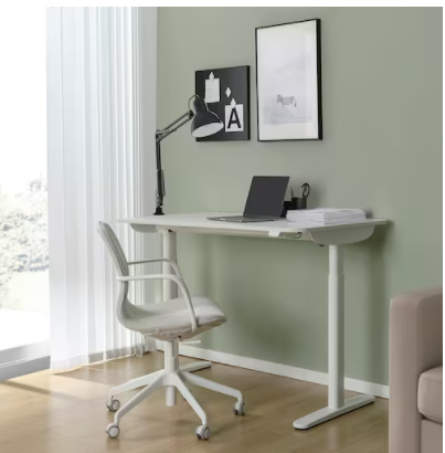 宜家家居电动升降桌正品