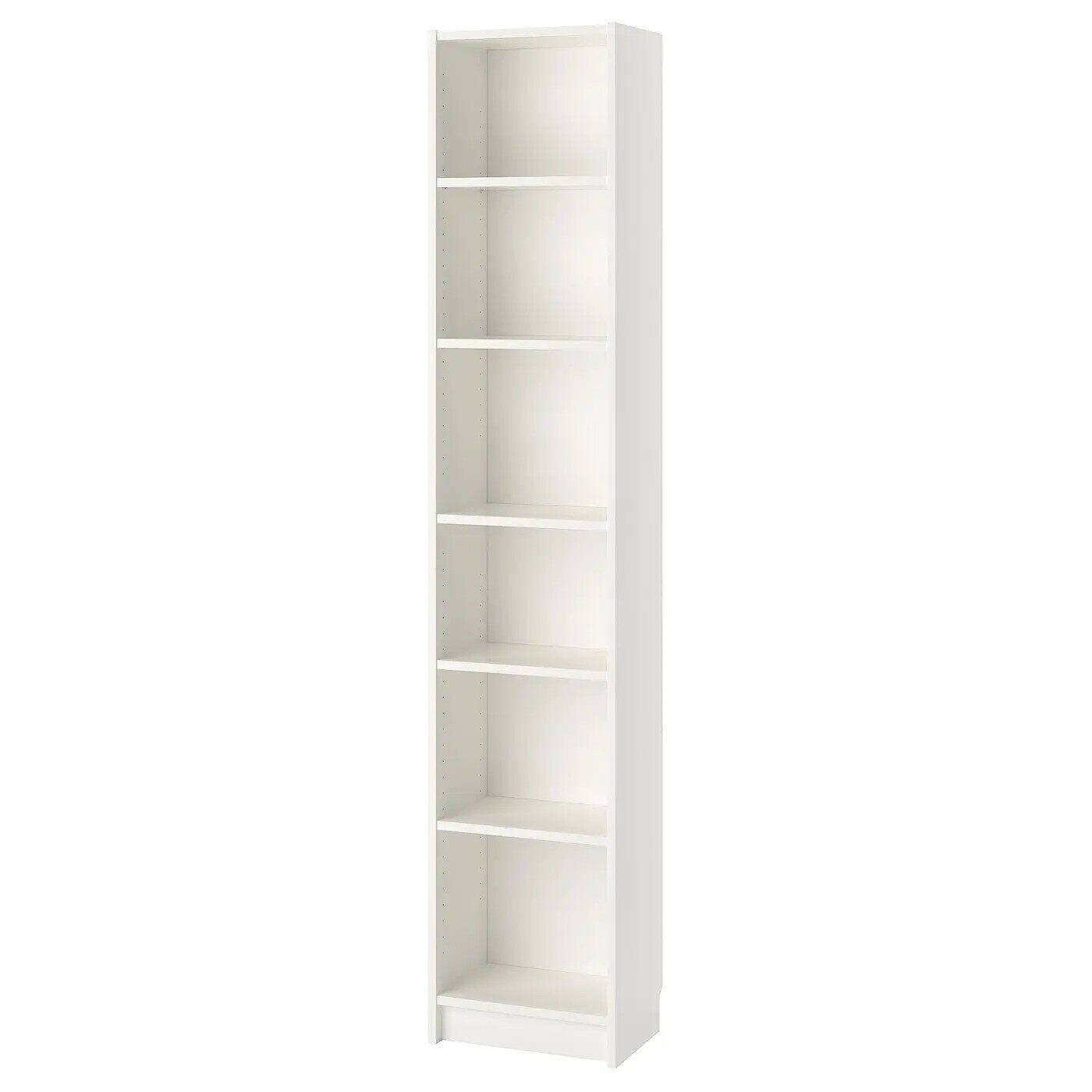 IKEA宜家代购毕利 书架，白色，40x28x202 厘米书籍整理架置物架