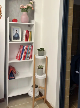 IKEA宜家巴格布书架不带门白色50x25x160cm家用储物柜客厅收纳柜