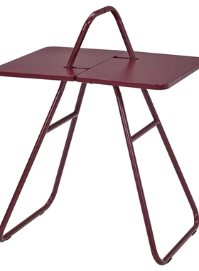 国内宜家代购IKEA PS 2026 边桌，深红色，50x40 厘米简约耐用