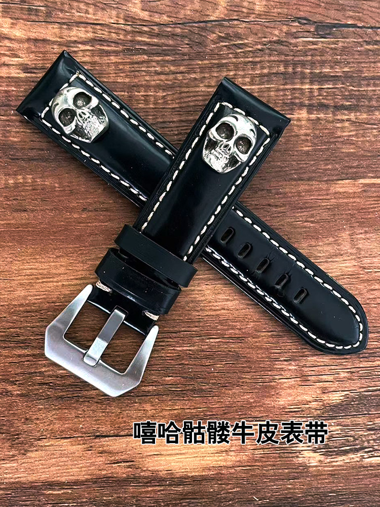 真牛皮手表带20222426针扣表带
