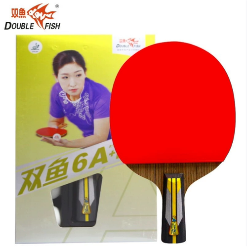 双鱼6星六星乒乓球拍单只装