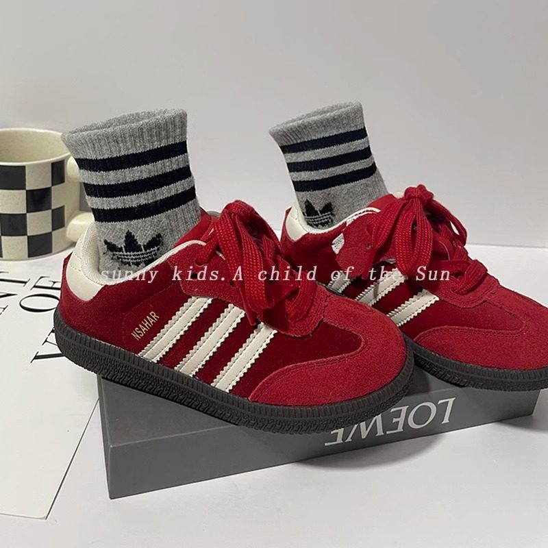 女童鞋子德训鞋2025春秋季新款儿童运动鞋安哥拉红休闲板鞋阿甘鞋,童鞋/婴儿鞋/亲子鞋,板鞋,淘宝优惠券,粉丝福利购,淘宝优惠卷