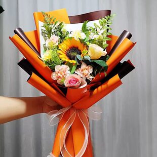喜提新车蝴蝶丝带开业大吉探望送病人寿辰装饰装修母亲节手捧花