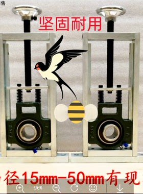 立式可调节轴承座卧式滑块UCT206带轴杆轴承固定座支架流水线设备