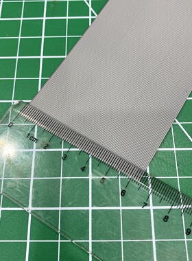 同创科技 单股灰排线 100P 0.635mm配1.27mmIDC 1*0.254mm 散线