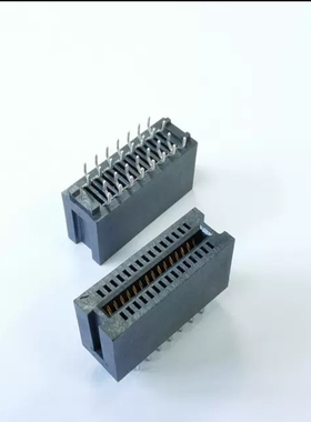 WingTAT野口 1.27mmPCI总线插座 26P 直脚金手指插槽 无耳