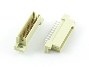 欧式插座 DIN 9001-37201C00A 220 2*10P 20P 公头直针 2.54间距