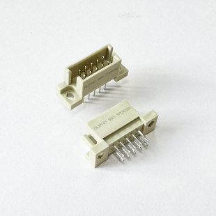 欧式插座 DIN 9001-37101C00A 210 2*5P 10P 公头直针 2.54间距