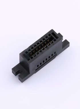 WingTAT 2.54mm压线式总线U型耳14P CE-225F 黑色 EC14P03BK-0002