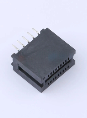 WingTAT 1.27mmPCI总线插座18P直脚金手指插槽无耳 HED18LP03BK