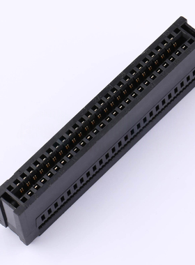 WingTAT 2.54mm压线式总线无耳50p CE-225F 黑色 EC50P03BK-0001