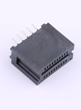 WingTAT 1.27mmPCI总线插座20P直脚金手指插槽无耳 HED20LP03BK