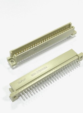 欧式插座 DIN 9001-37501C00A 250 2*25P 50P 公头直针 2.54间距