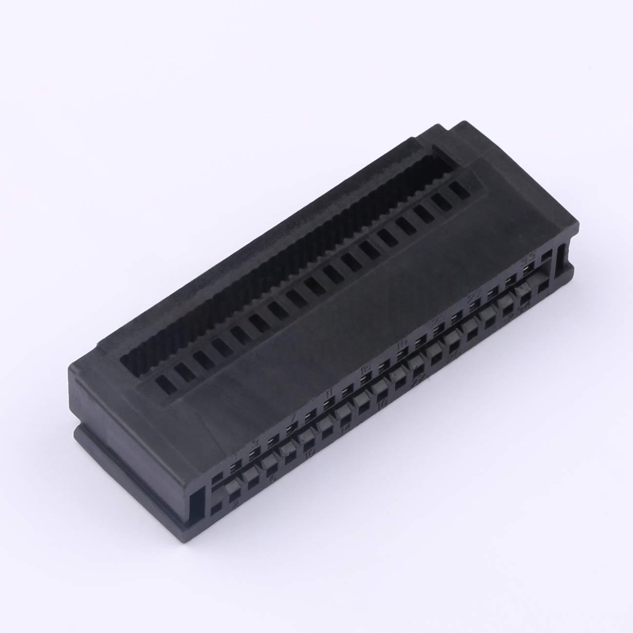 WingTAT 2.54mm压线式总线无耳34p CE-225F 黑色 EC34P03BK-0001