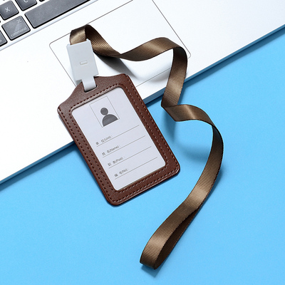 皮卡套证件套工作证带挂绳工作牌工牌胸牌吊牌胸卡挂牌厂牌员工套