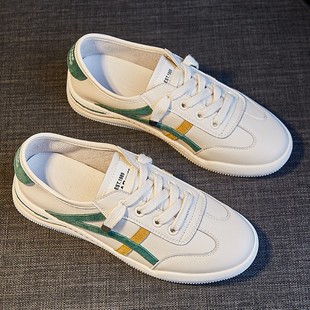 软底一脚蹬懒人鞋 板鞋 女单鞋 外贸工厂原单尾货撤柜清仓真皮小白鞋