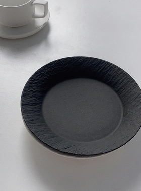 zealous 黑白陶瓷盘子轻奢高级感家用餐厅菜盘碟简约精致餐具套装