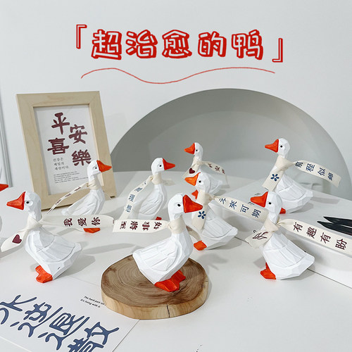 网红拍照道具摆件平安喜乐创意
